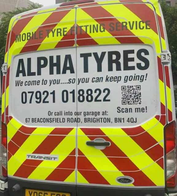 24/7 Alpha Mobile Tyre Fitting Service Lewes